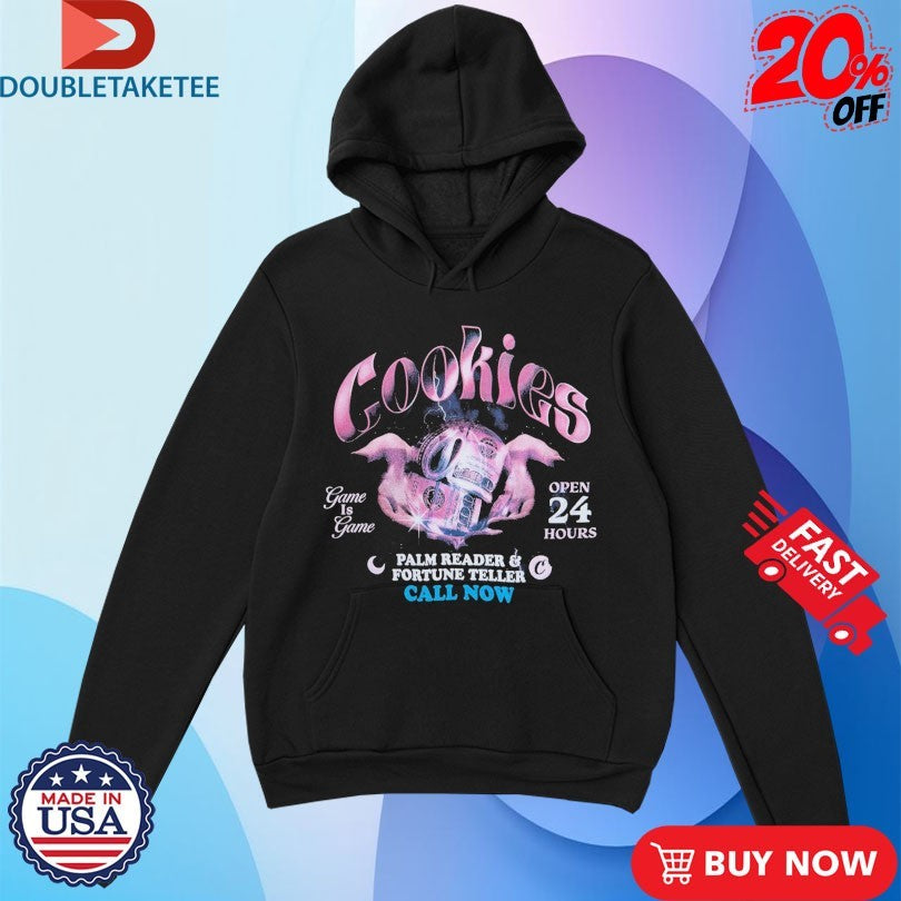 Official Cookies Palm Reader Fortune Teller Game Is Game Shirts
