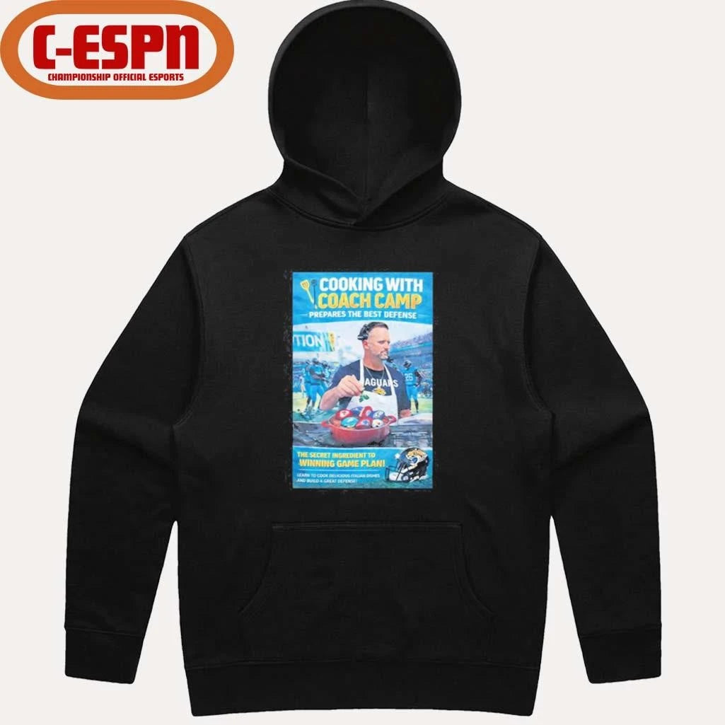 Official Cooking With Coach Camp Shirt