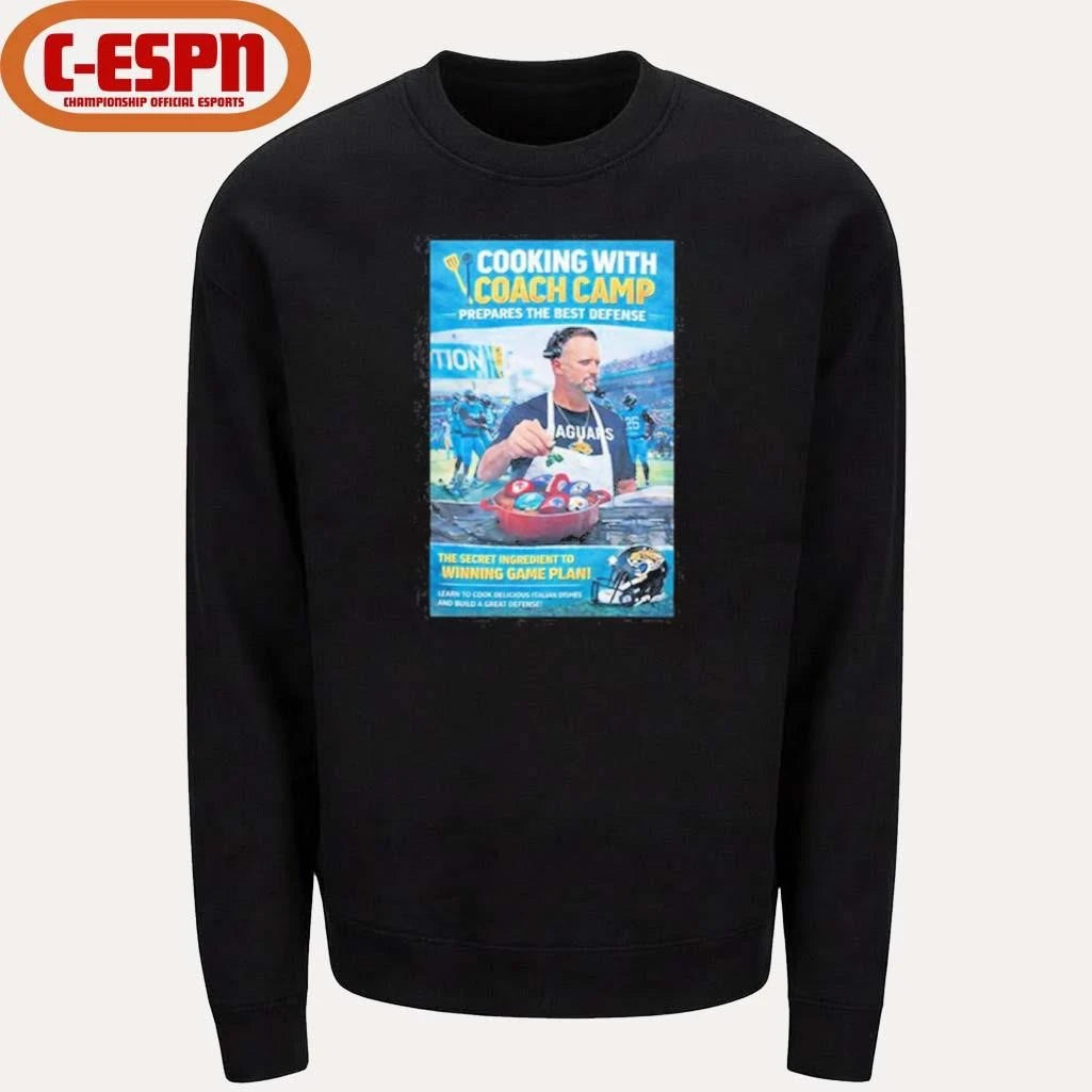 Official Cooking With Coach Camp Shirt