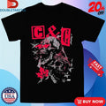 Official Cope &amp; Christian Cage C&amp;C AEW Skulls Shirts