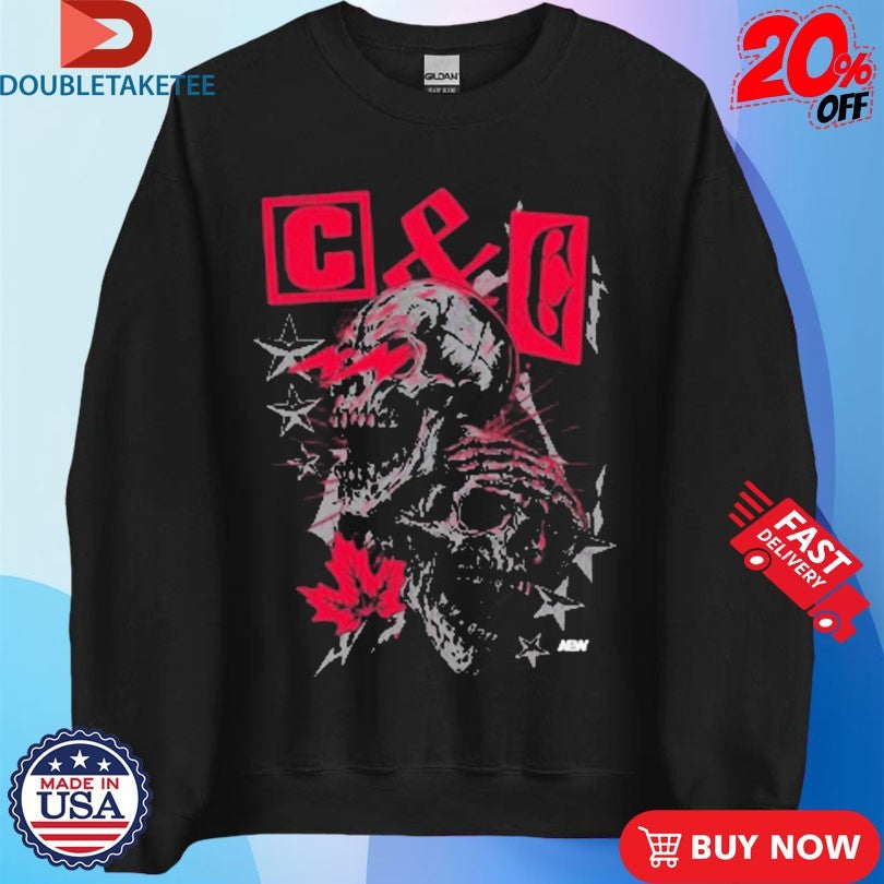 Official Cope &amp; Christian Cage C&amp;C AEW Skulls Shirts