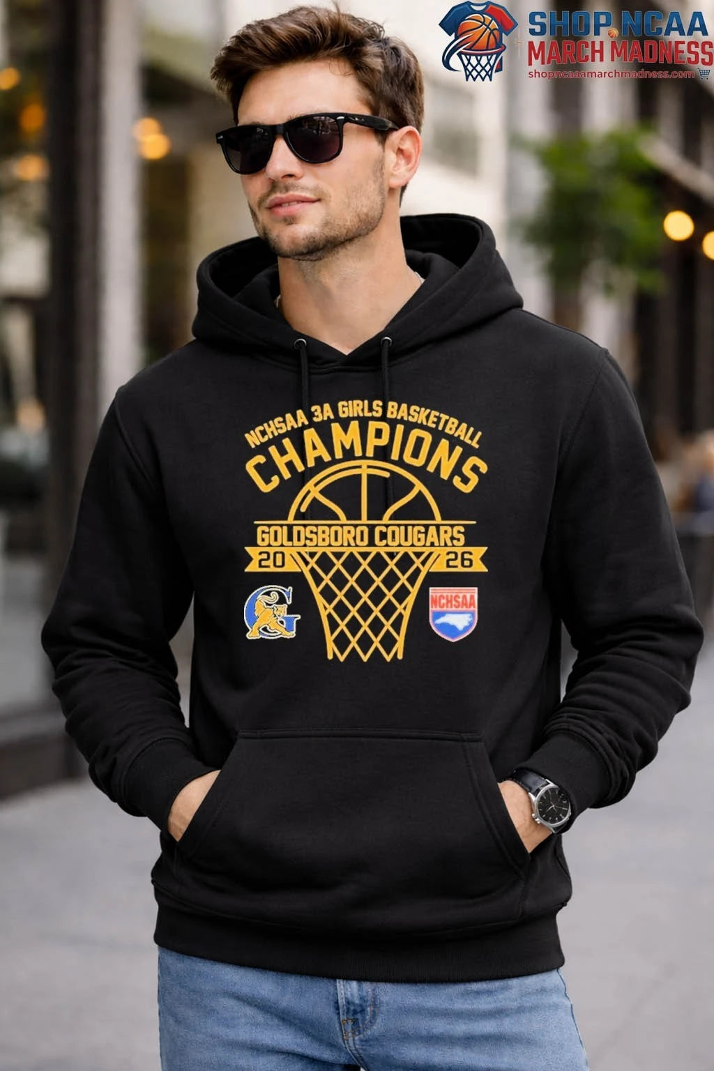 Official Cougars NCHSAA 3A Girls Champions 2026 Shirt Goldsboro Cougars Shirt