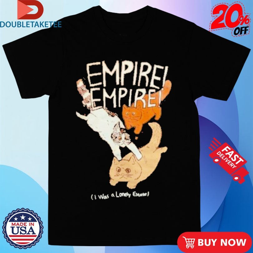Official Count Your Lucky Stars Empire Empire I Was A Lonely Estate Cat Shirts