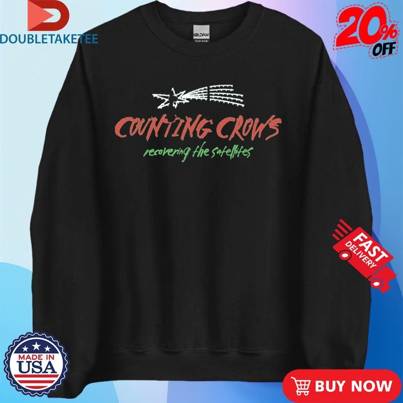 Official Counting Crows Recovering The Satellites Album Shirts