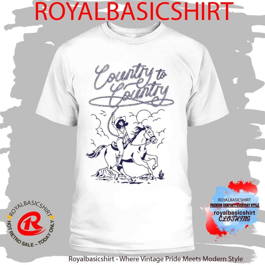 Official Country To Country 2026 Tour Rodeo Rider Shirt