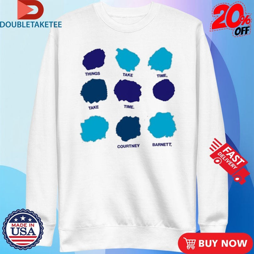 Official Courtney Barnett Things Take Time Take Time Shirts