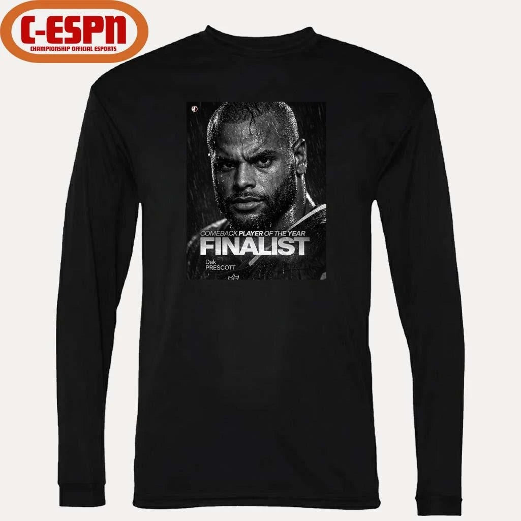 Official Cowboys Dak Prescott Comeback Player of the Year finalist Shirt