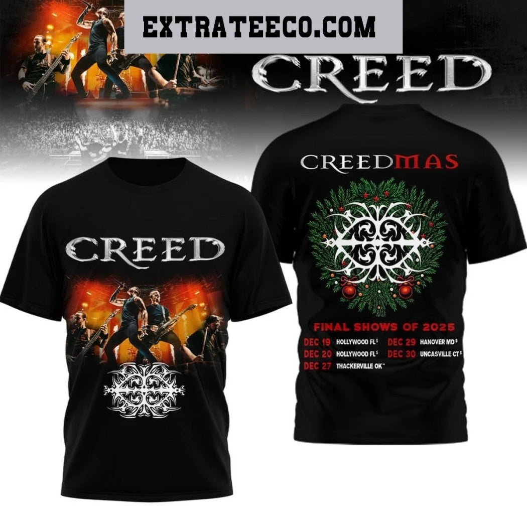 Official Creed Xmas Final Show Of 2025 Shirt