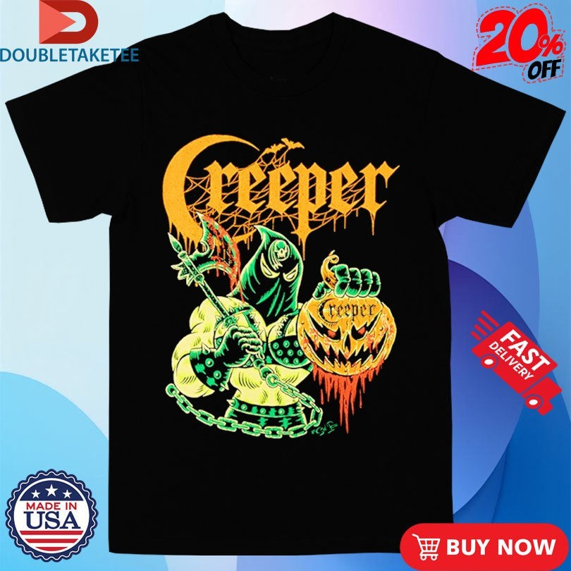 Official Creeper Sol Roc Mistress Of Death Pumpkin Shirts