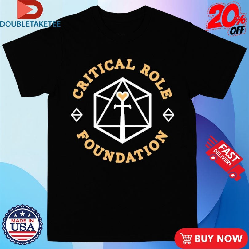 Official Critical Role Foundation Shirts
