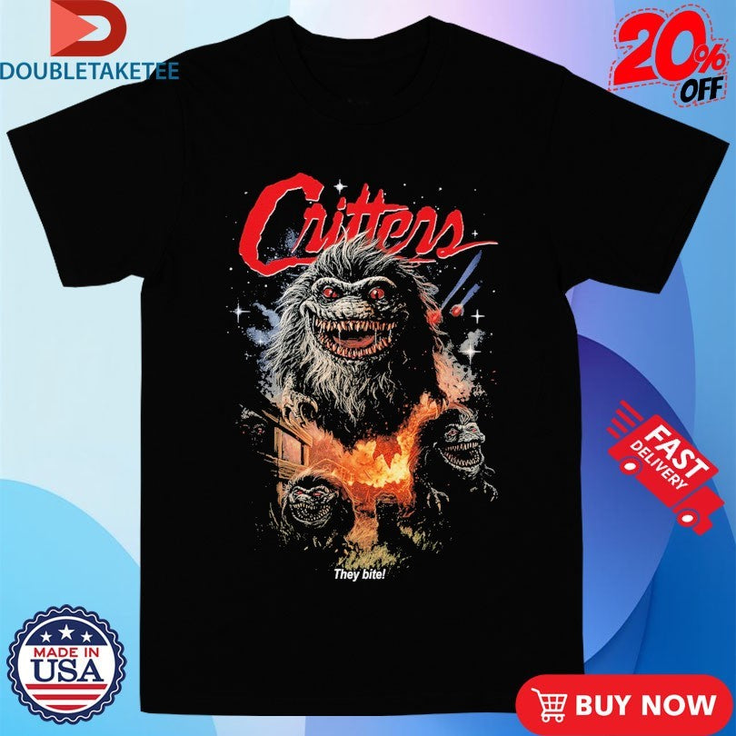 Official Critters They Bite 40th Anniversary Shirt