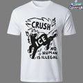 Official Crush Ice No Human Is Illegal Horse T-Shirts