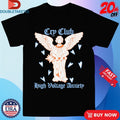 Official Cry Club High Voltage Anxiety Angel Shirts