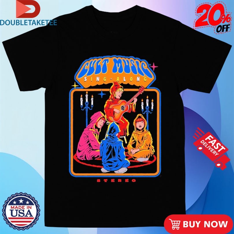 Official Cult Music Sing-Along Stereo Shirts