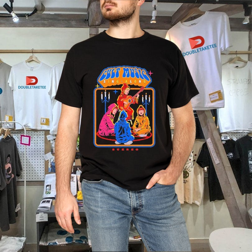 Official Cult Music Sing-Along Stereo Shirts