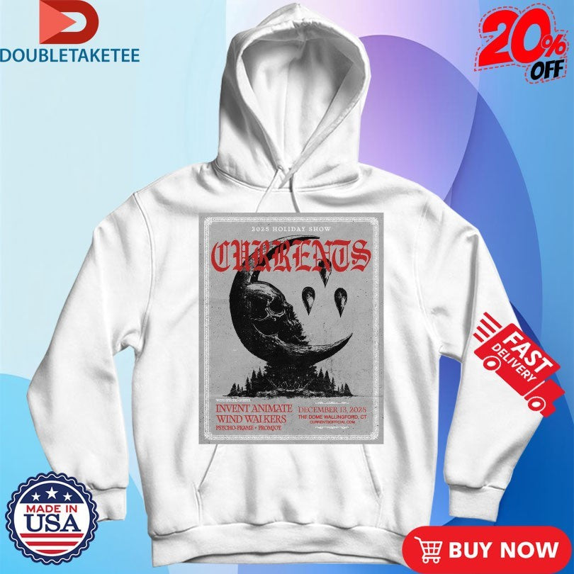 Official Currents The Dome Wallingford CT 2025 Holiday Show  Shirts