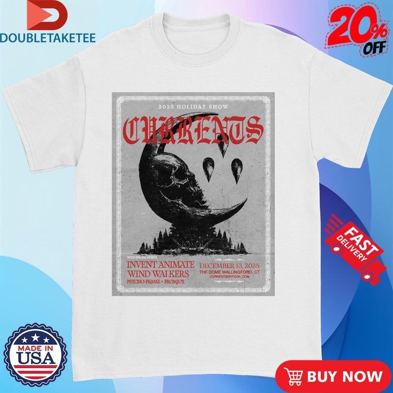 Official Currents The Dome Wallingford CT 2025 Holiday Show  Shirts