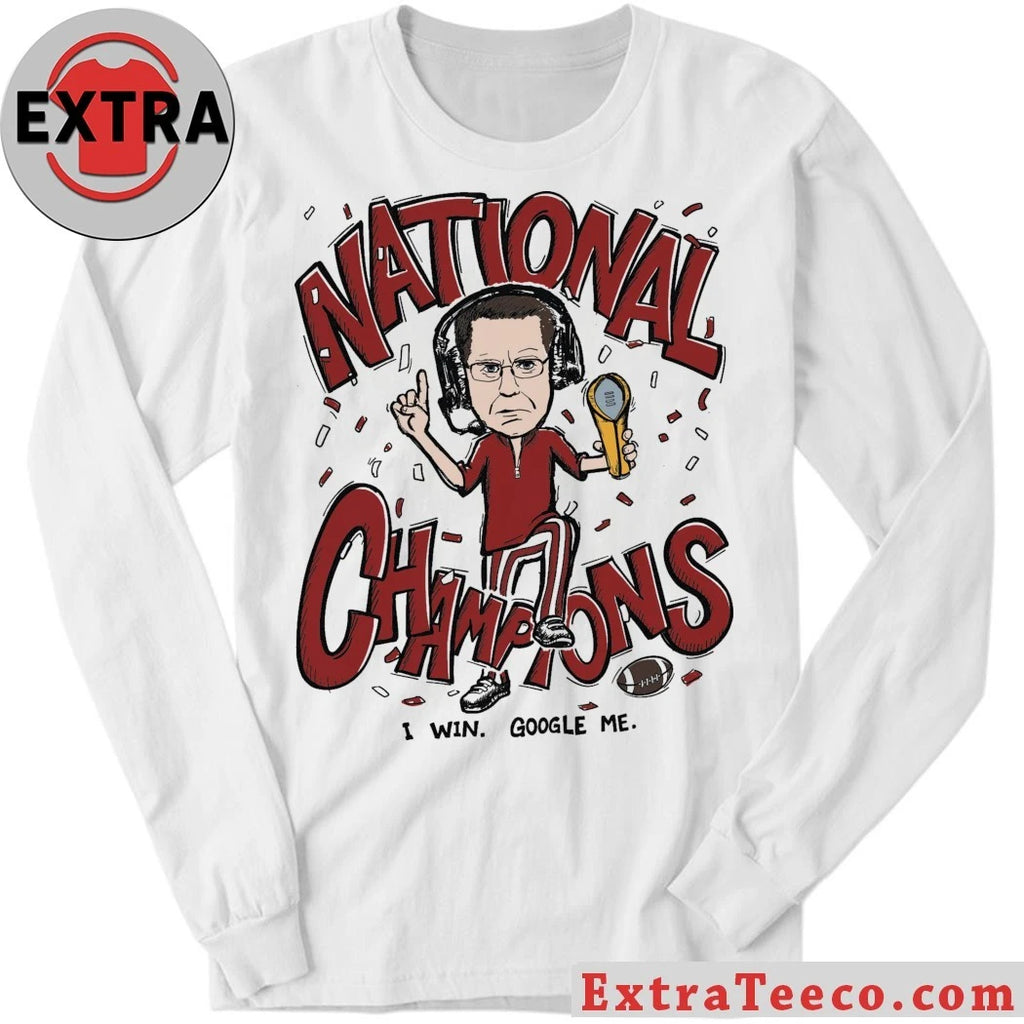 Official Curt Cignetti IN Coach National Champions I Win Google Me Shirt