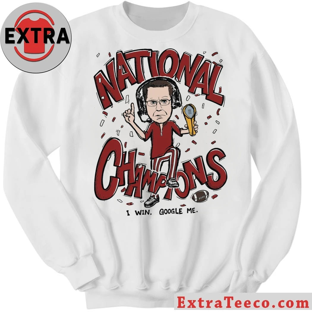 Official Curt Cignetti IN Coach National Champions I Win Google Me Shirt