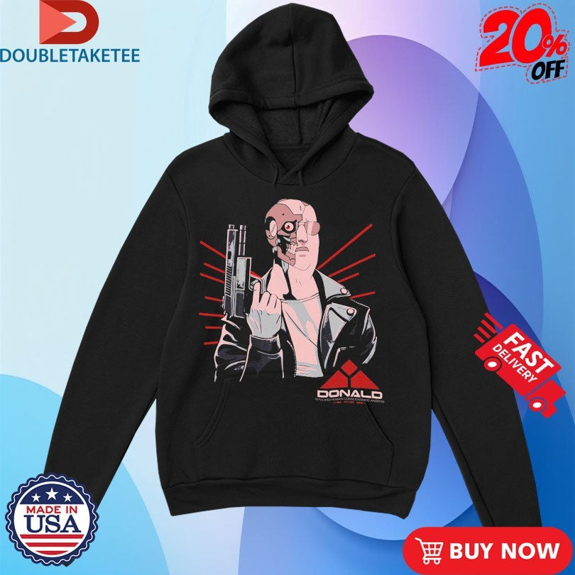 Official Cyber Donald Replicated Human Consciousness Android Shirts