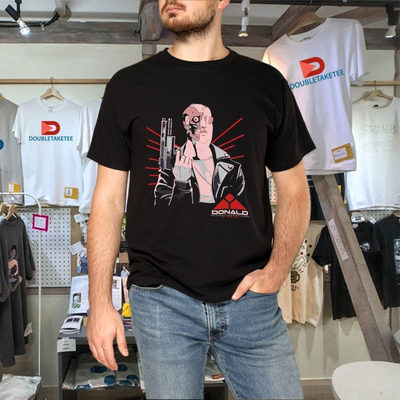 Official Cyber Donald Replicated Human Consciousness Android Shirts