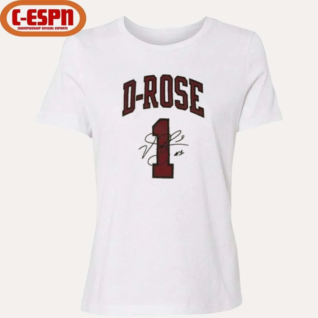 Official D-Rose 1 Chicago Bulls Derrick Rose Forever Signature T-Shirt