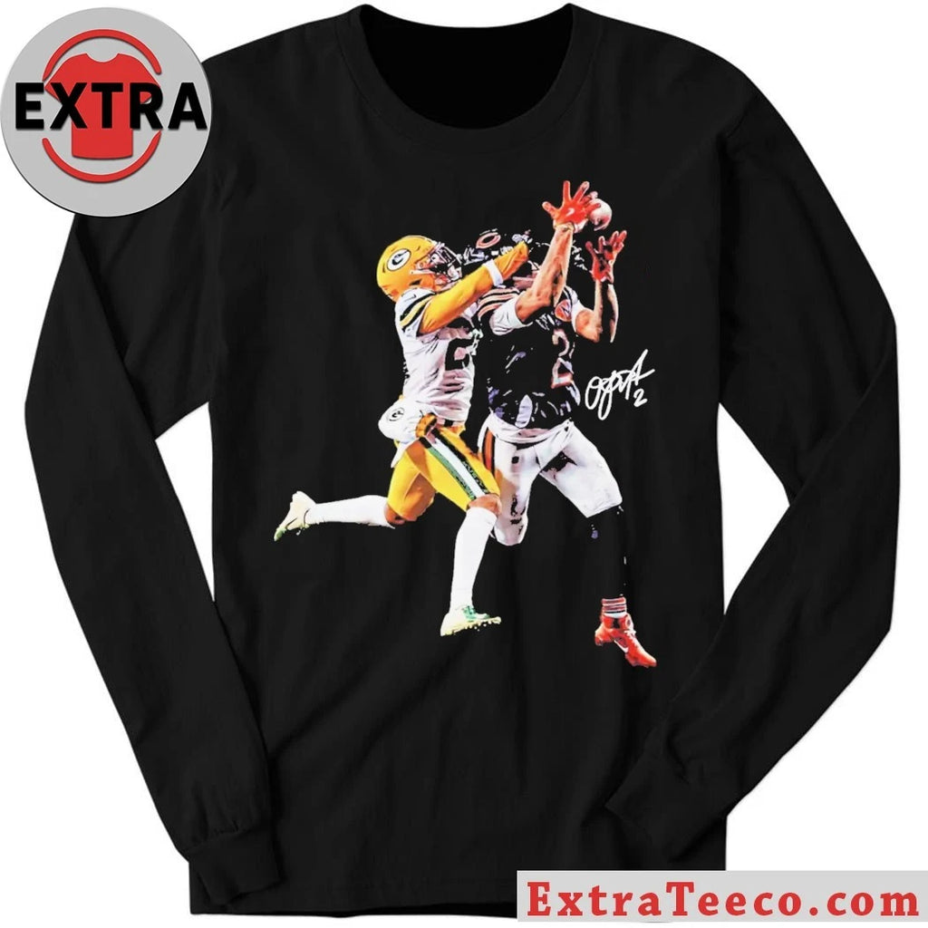 Official DJ Moore Game-Winning TD Signature Shirt