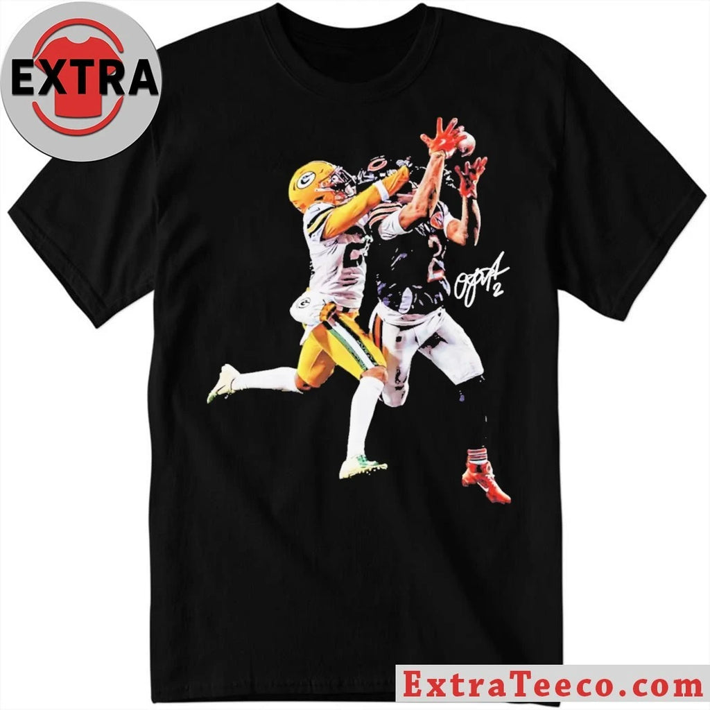 Official DJ Moore Game-Winning TD Signature Shirt