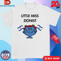 Official Dahlia Kurtz Little Miss Zionist Israel Shirts