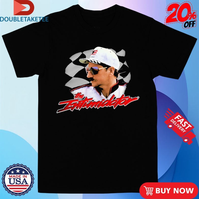Official Dale Earnhardt Checkered Flag The Intimidator Shirts