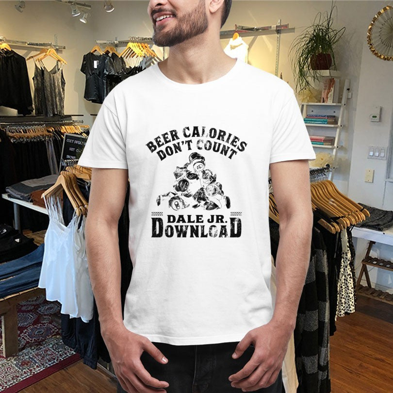 Official Dale Jr Download Beer Calories Don’t Count Cans Shirts