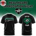 Official Dallas Stars Healthcare Appreciation Night Logo 2026 Hoodie T-Shirt