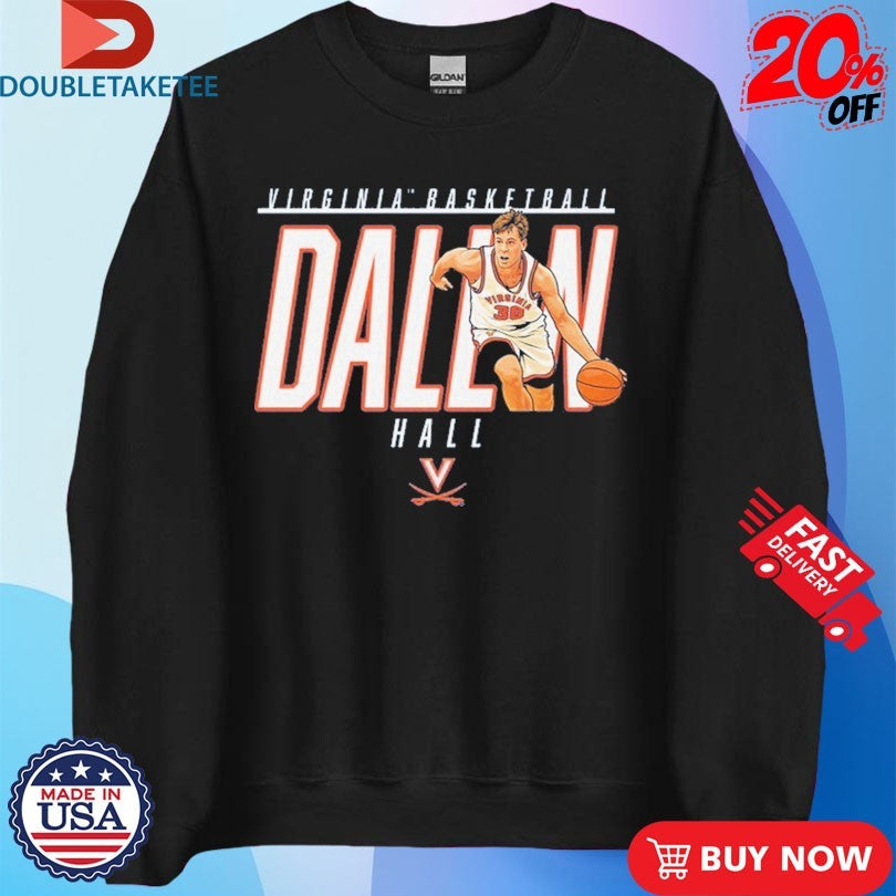 Official Dallin Hall Virginia Cavaliers Basketball Player Shirts