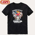 Official Damn Right I Am A Houston Texans Fan Now And Forever Playoffs Shirt