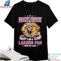 Official Damn Right I Am A Los Angeles Lakers Fan Win Or Lose Mascot Shirts