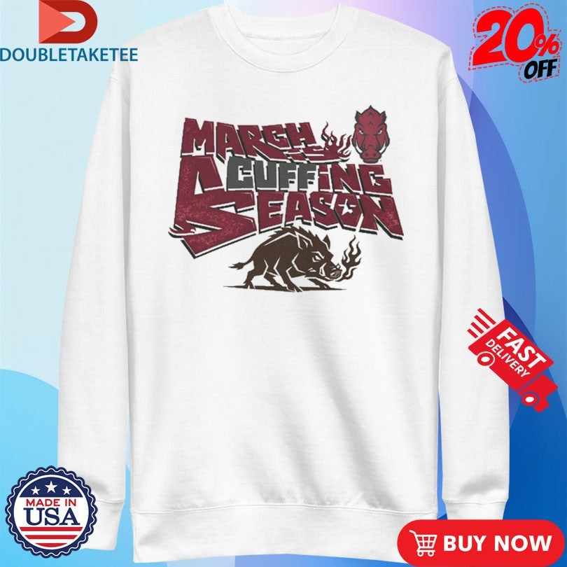 Official Darius Acuff Jr. Arkansas Razorbacks March Is Acuffing Season Shirts