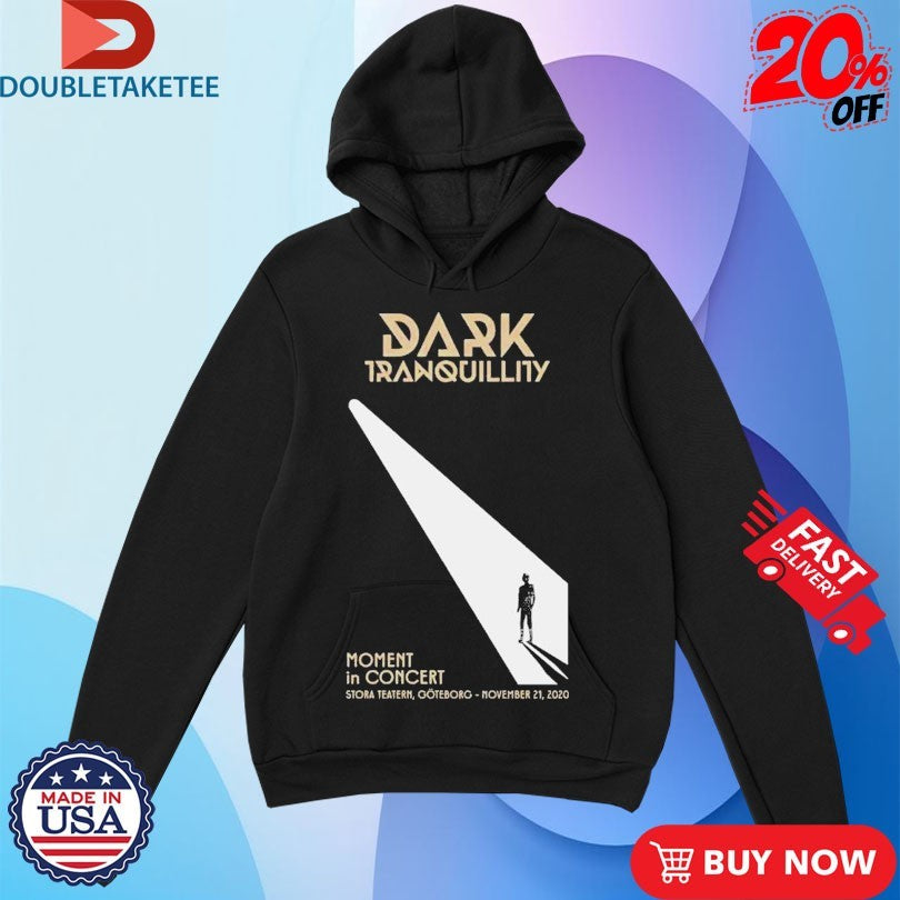 Official Dark Tranquillity Gold Moment In Concert 2020 Shirts
