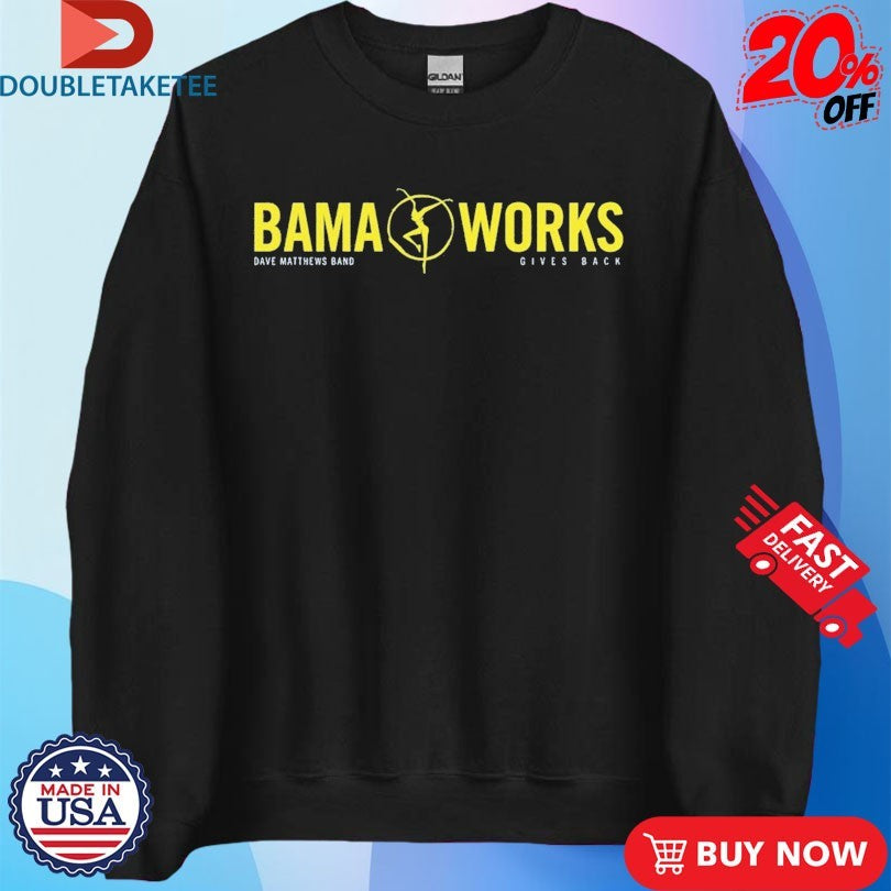 Official Dave Matthews Band BAMAworks Gives Back Shirts