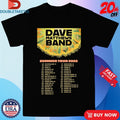 Official Dave Matthews Band Tour 2026 Dates Shirts