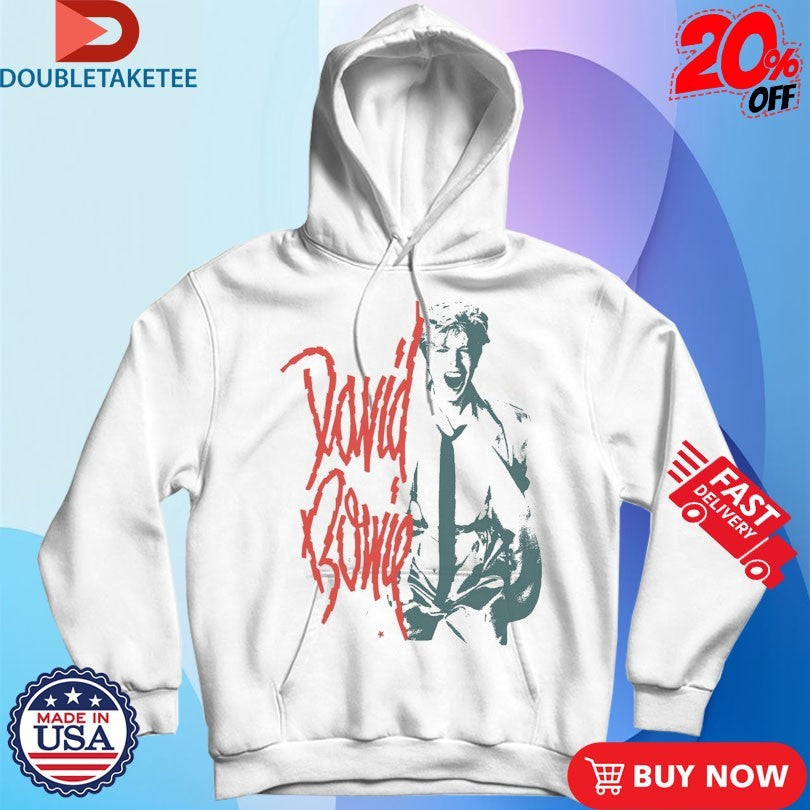 Official David Bowie Mono Shout Shirts