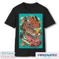 Official David Byrne Eventim Apollo In London UK March 3-4 2026 Poster T-Shirt