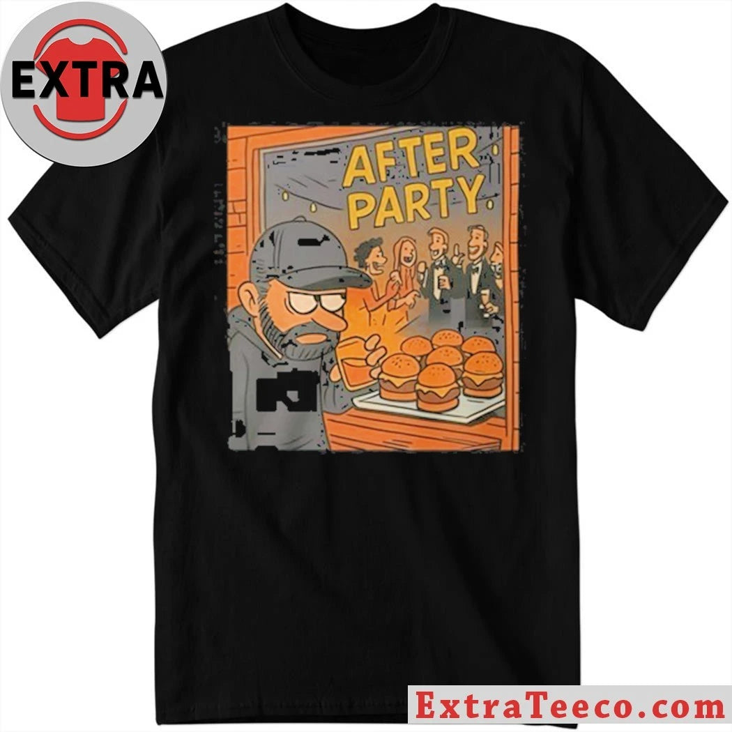 Official Dax Harwood Wearing After Party Burger Shirt