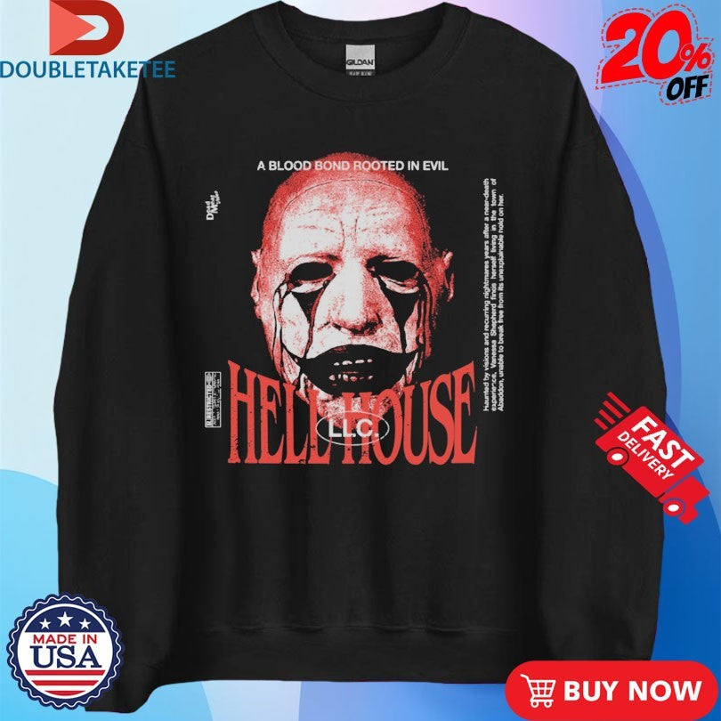 Official Dead Meat X Hell House A Blood Bond Rooted In Evil Shirts