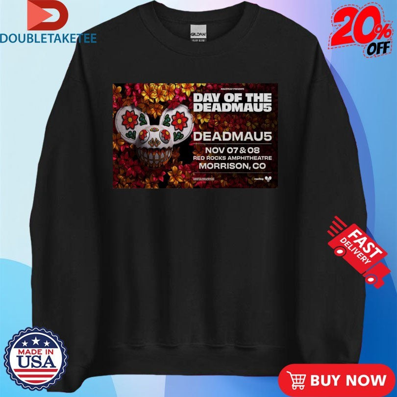 Official Deadmau5 Red Rocks Morrison Nov 7-8 2025 Shirts