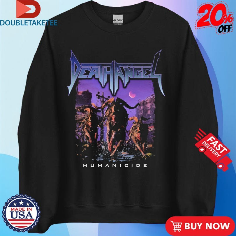 Official Death Angel Humanicide Album Shirts