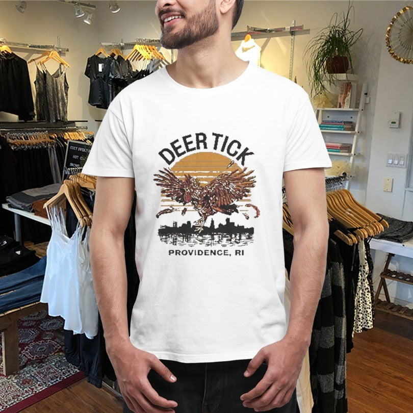 Official Deer Tick Providence RI Rooster Shirts