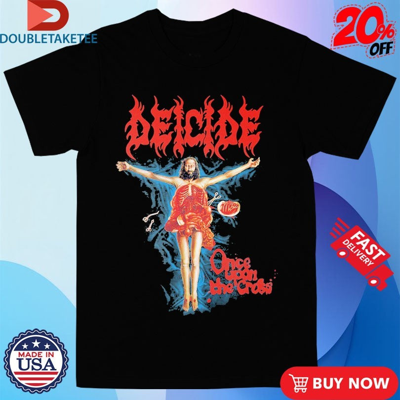 Official Deicide Uncensored Once Upon The Cross Shirts