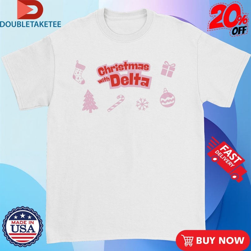 Official Delta Goodrem Christmas With Delta Icons Holiday Xmas Shirts