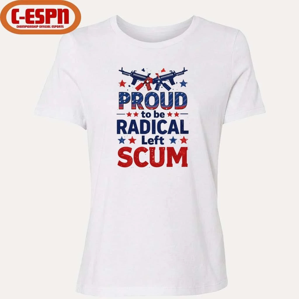 Official Democracy Proud To Be Radical Left Scum Shirt
