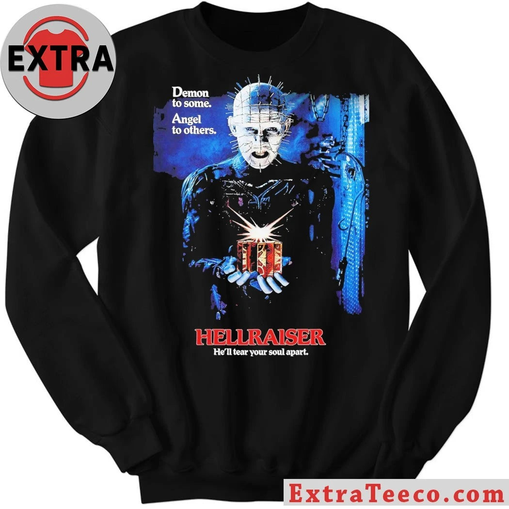 Official Demon To Some Angels To Others Hellraiser We’ll Tear Your Soul Apart Shirt